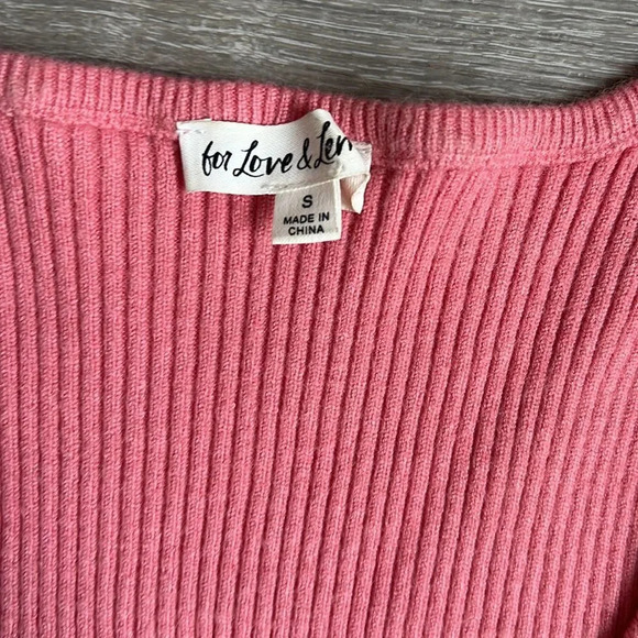 For Love & Lemons Calla Knit Top - Picture 8 of 10